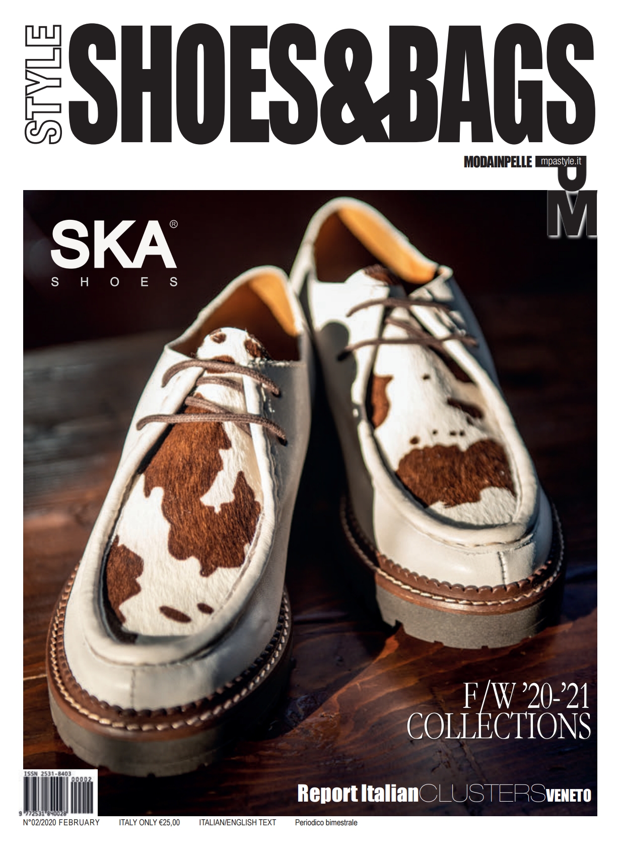 《Moda Pelle Shoes & Bags》意大利鞋包皮具专业杂志2020年02月号